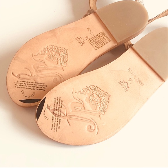 Free People rose gold sandal - Picture 8 of 10